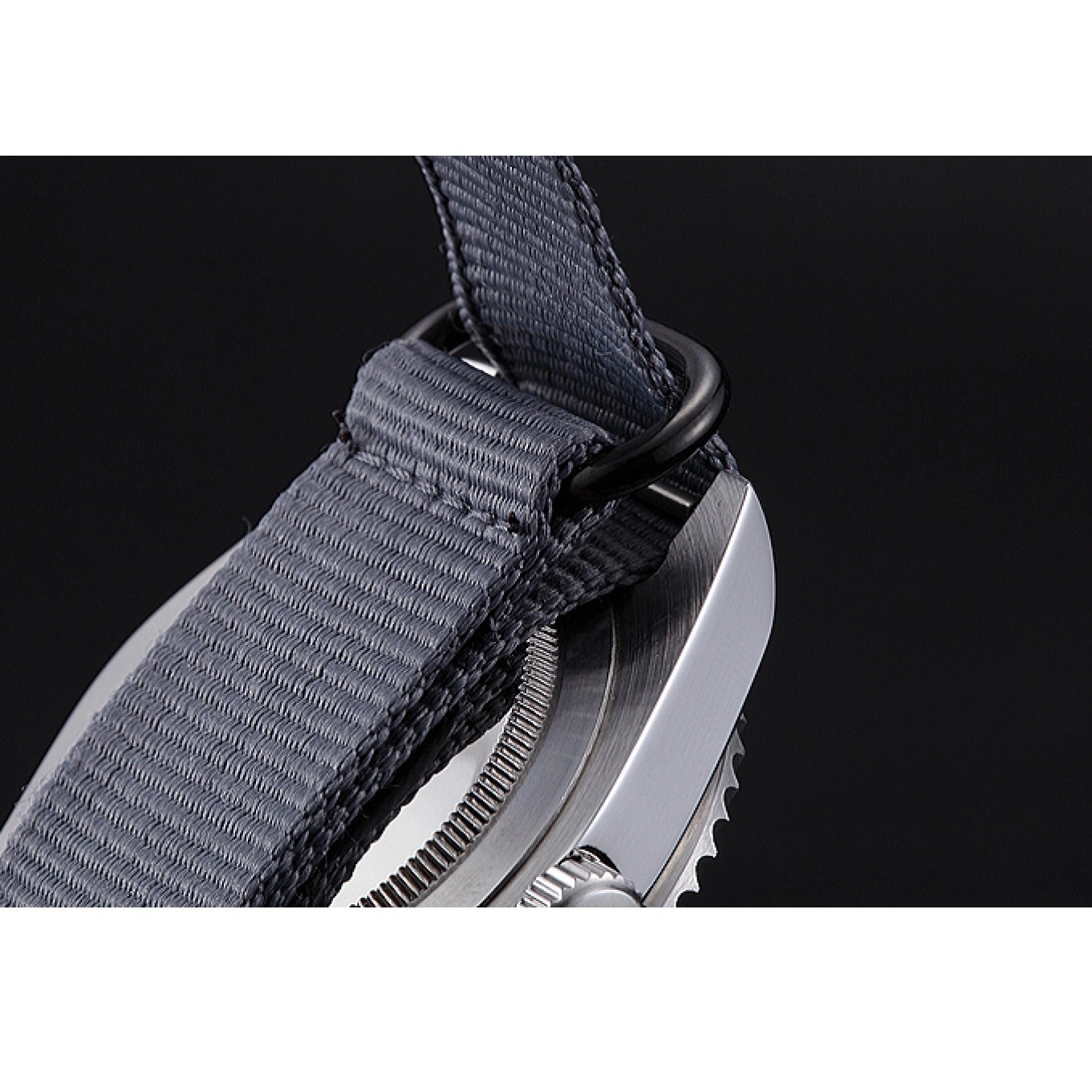 Aaa fake watches 621991 Rolex Grey Submariner Stealth 0619